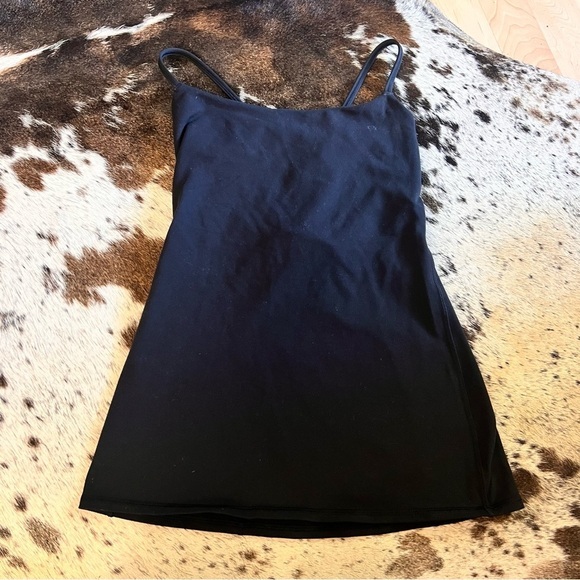 LULULEMON Dancing Warrior Black Tank Top Strappy Back Size‎ 4 - Picture 3 of 6